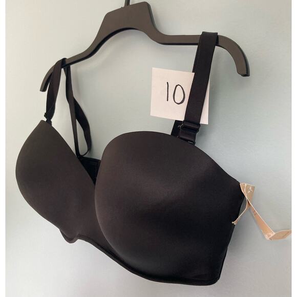 Cacique Multiway Strapless Bra Black 40DDD NWT - Picture 11 of 11